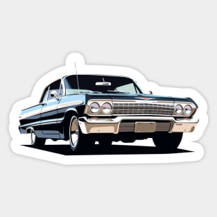 Classic Chevy Impala Sticker